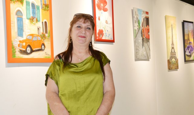 Ressam Dağlı'nın 6'ncı sergi heyecanı