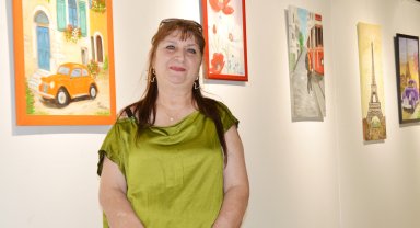 Ressam Dağlı'nın 6'ncı sergi heyecanı