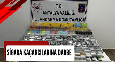 Sigara kaçakçılarına darbe