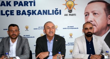 AK Parti Serik ilçe başkanlığında bayramlaşma töreni