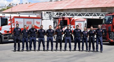 Antalya İtfaiyesi yaz sezonuna hazır