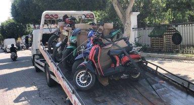 Antalya'da 'huzur güven' motosiklet denetimi yapıldı