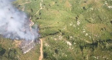 Antalya'nın 2 ilçesinde orman yangını