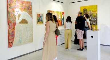 Antalyalı ressamın eserleri Eskişehir'de