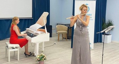 Antalyalı sanatçıdan Moskova'da flüt konseri