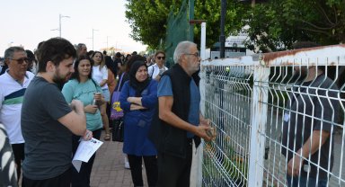 Babası ısrar etti, oğlu 'boşver zaten girmek istemiyordum' dedi
