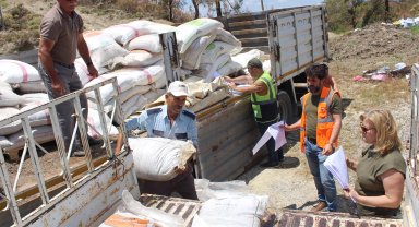 Büyükşehir'den çiftçilere gübre desteği