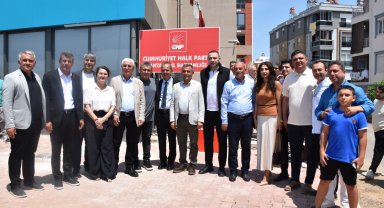 CHP'de bayramlaşma töreni
