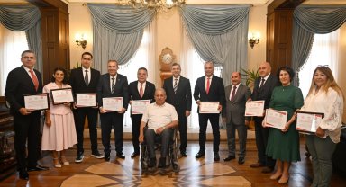 Erişilebilirlik belgeleri törenle verildi