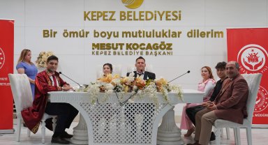 Evlenecek Gençleri Destekleme Projesi'nde nikahlar kıyıldı