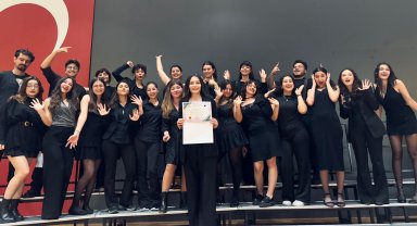 Gençlik Korosuna başarı ödülü