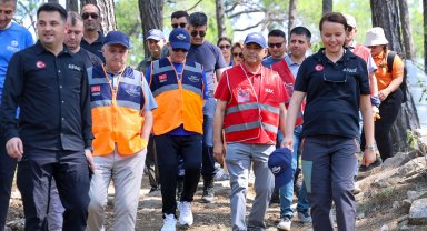 Manavgat'ta afet bilinci ve gönüllülük için doğa yürüyüşü