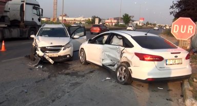 Manavgat'ta kaza: 5 yaralı