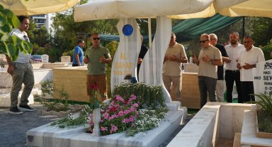 Ali Bahar mezarı başında dualarla anıldı