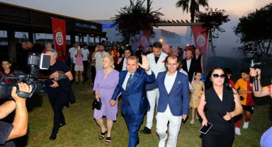 Antalya'da Galatasaray'ın 25'inci şampiyonluk coşkusu