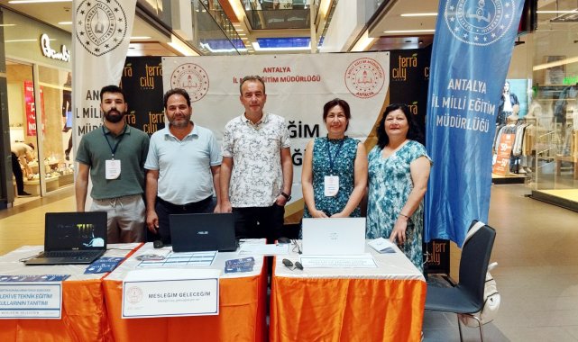Antalya'da meslek lisesi tanıtımı: 'Mesleğim Geleceğim'