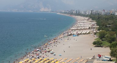 Antalya'yı nem bulutları kapladı