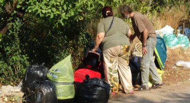 Boşaltılan evde hasta 5 kedi daha kurtarıldı