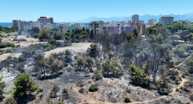 Büyükşehir İtfaiyesi, alevlerle mücadelesini sürdürüyor