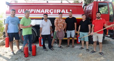 Çıralılılar, kendi itfaiye istasyonunu kurdu