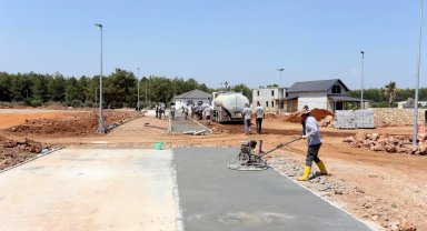 Duacı Gençlik Parkı'nda hummalı çalışma