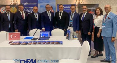 Kazakistan'daki sağlık fuarına Antalya damgası