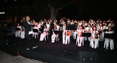 Kemer'de sokak hayvanları yararına konser