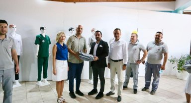 Kepez Belediyesi'nden örnek tekstil atölyesi