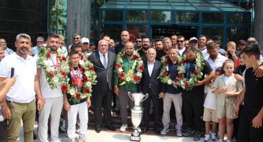 Kırkpınar Başpehlivanı Okulu, coşkuyla karşılandı