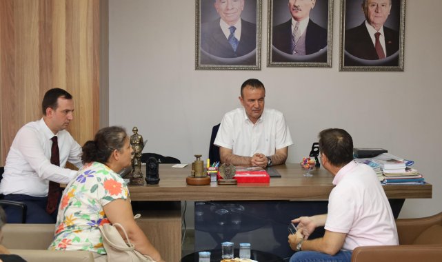MHP'li Başkan, hemşehrilerini dinledi