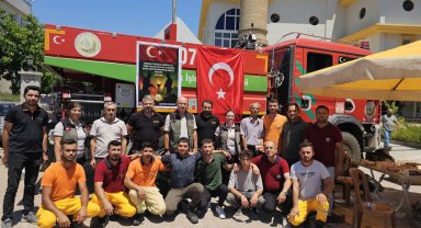 Orman şehitleri için aşure ikramı