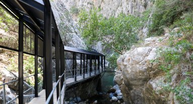 Sapadere Kanyonu yeniden ziyarete açıldı
