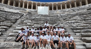 Serik'te gençler yaz kampının tadını çıkardı