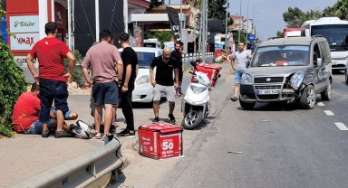 Serik'te kaza: 1 yaralı