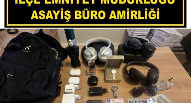 Uyuşturucu hükümlüsü hırsızlıktan yakalandı