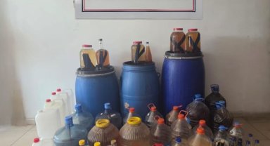 Alanya'da sahte alkol operasyonu