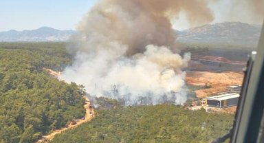 Antalya'da orman yangını