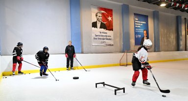 Buz Hokeyi Gelişim Kampı ilk kez Antalya'da