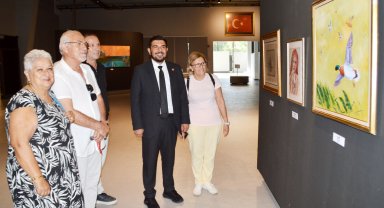 Galeride son gün ziyareti