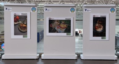 Havalimanında Anadolu lezzetlerinin görsel şöleni