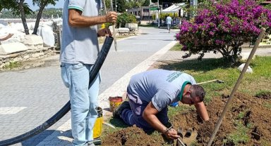 Manavgat'ta sulama sistemlerine bakım ve onarım