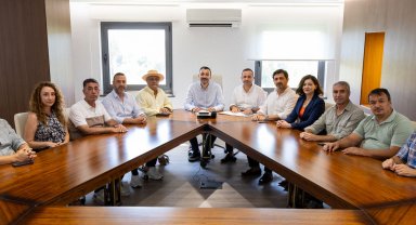 MATSO heyetinden belediyeye ziyaret