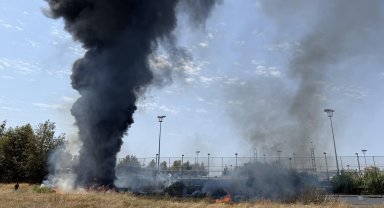 Otluk yangını büyümeden söndürüldü