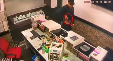 Oyuncak tabancayla döviz bürosunu soymaya kalkıştı