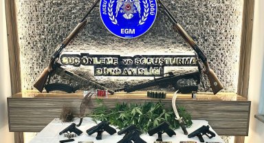 Aksu'da eş zamanlı operasyon