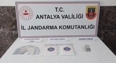 Alanya'da jandarmadan uyuşturucu operasyonu