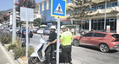 Alanya'da kameralı trafik denetimi
