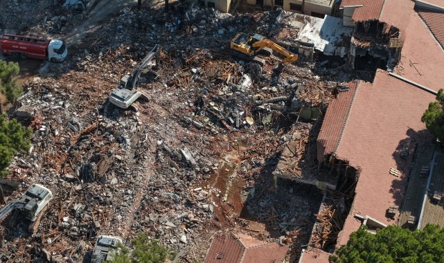 Antalya Müzesi'nde yıkım başladı