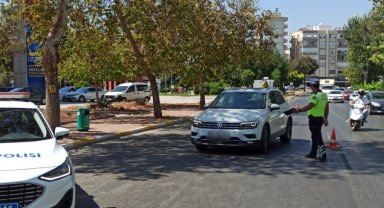 Antalya'da 1 haftada 58 bin 775 araç ve sürücü denetlendi