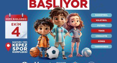 Kepez'in Kış Spor Okulları başlıyor